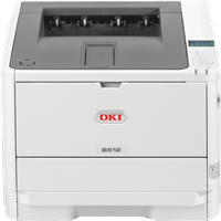 OKI B512dn drukarka czarny