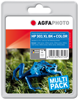 Agfa Photo APHP301XLSET zestaw czarny / różne kolory