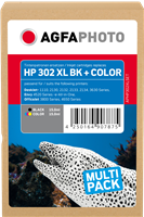 Agfa Photo APHP302XLSET zestaw czarny / różne kolory