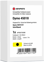 Agfa Photo APRS0720580 taśma czarny na żółtym