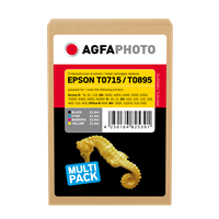 Agfa Photo T0715/T0895BK,C,M,Y zestaw czarny / cyan / magenta / żółty