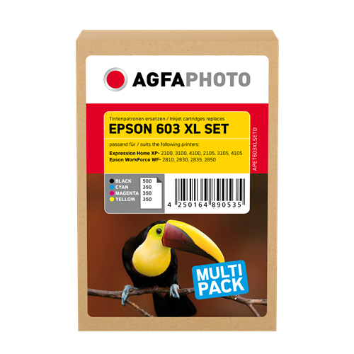Agfa Photo zestaw czarny / cyan / magenta / żółty