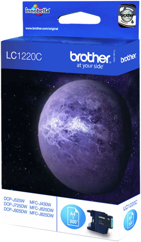 Brother LC1220C cyan kardiż atramentowy