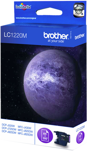 Brother LC1220M magenta kardiż atramentowy