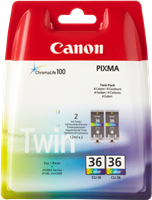 Canon CLI-36 Twin zestaw różne kolory