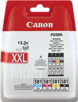 Canon CLI-581 XXL zestaw czarny / cyan / magenta / żółty