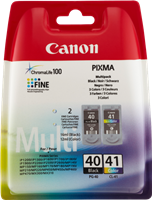 Canon PG-40 + CL-41 zestaw czarny / różne kolory