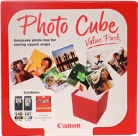 Canon PG-540+CL-541 Photo Cube czarny / różne kolory value pack