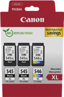 Canon PG-545XL+CL-546XL zestaw czarny / różne kolory