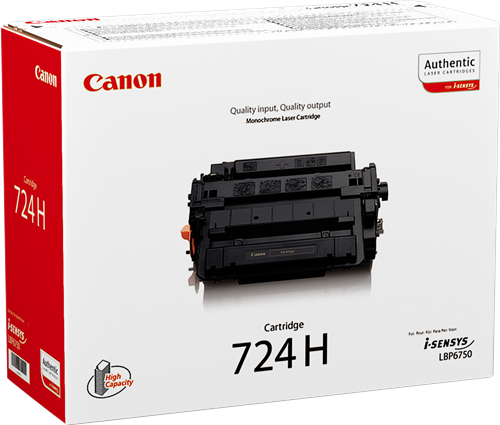 Canon 724h czarny toner