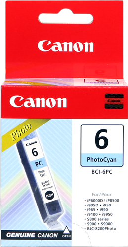Canon BCI-6pc cyan kardiż atramentowy