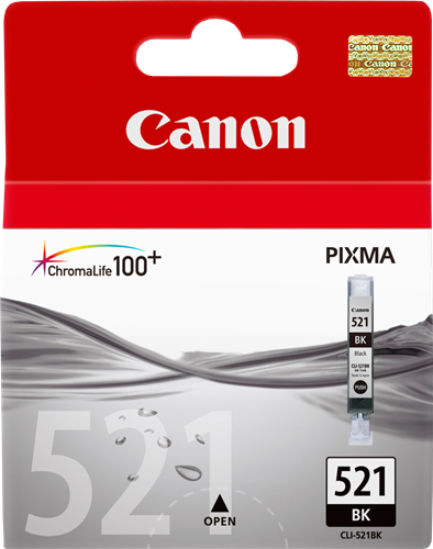Canon CLI-521bk czarny kardiż atramentowy