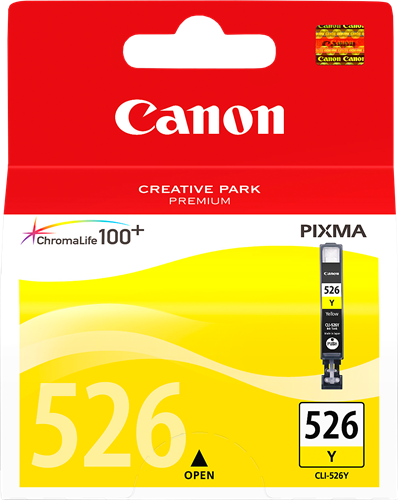 Canon CLI-526y żółty kardiż atramentowy