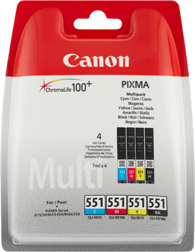 Canon PIXMA iP7250 CLI-551