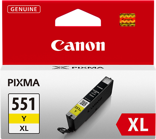 Canon CLI-551Y XL żółty kardiż atramentowy