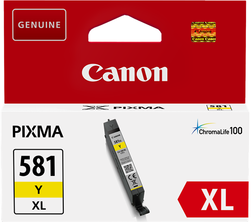 Canon CLI-581y XL żółty kardiż atramentowy