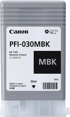 Canon PFI-030MBK Czarny (matowy) kardiż atramentowy