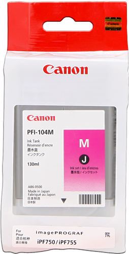 Canon PFI-104m magenta kardiż atramentowy