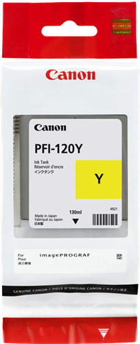 Canon PFI-120y żółty kardiż atramentowy