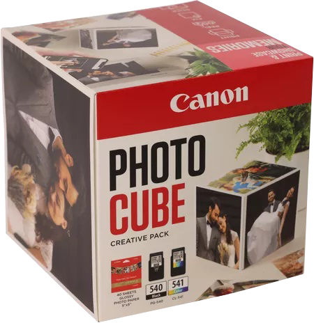 Canon PG-540+CL-541 Photo Cube Creative Pack czarny / różne kolory value pack