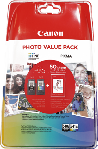 Canon PIXMA MX455 PG-540L+CL-541XL Photo
