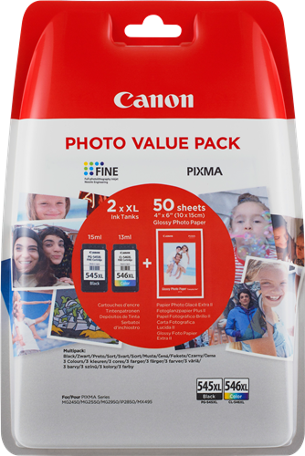 Canon PIXMA TS3350 PG-545XL + CL-546XL Photo