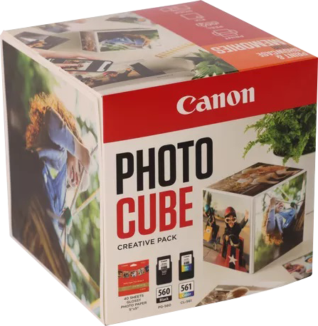 Canon PG-560+CL-561 Photo Cube Creative Pack czarny / różne kolory value pack