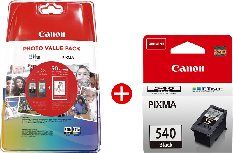 Canon PROMO PG-540L/CL-541XL Photo Value Pack/PG-540