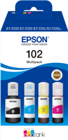 Epson 102 zestaw czarny / cyan / magenta / żółty