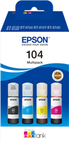 Epson 104 zestaw czarny / cyan / magenta / żółty