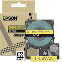 Epson LK-4YAS taśma szarynażółty