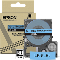 Epson LK-5LBJ taśma czarnynaNiebieski