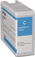 Epson SJIC36P-C cyan kardiż atramentowy
