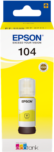 Epson 104 żółty kardiż atramentowy