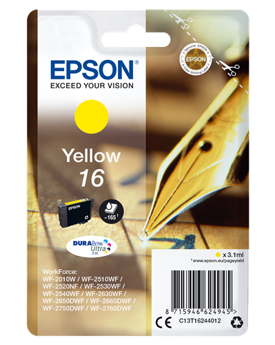 Epson 16 żółty kardiż atramentowy