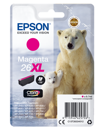 Epson 26 XL magenta kardiż atramentowy