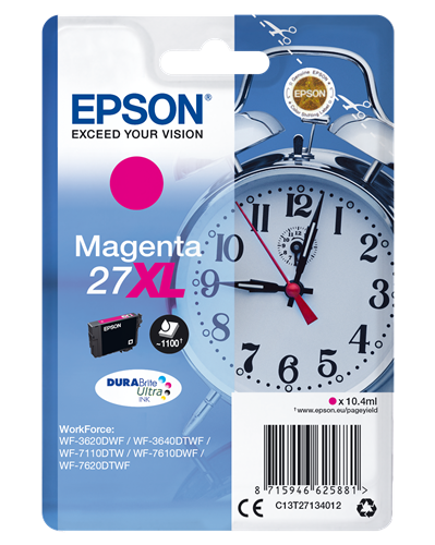 Epson 27 XL magenta kardiż atramentowy