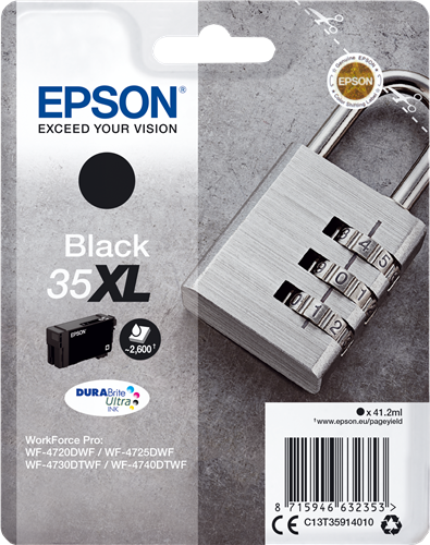 Epson 35XL czarny kardiż atramentowy
