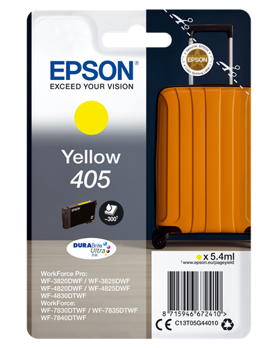 Epson 405 żółty kardiż atramentowy