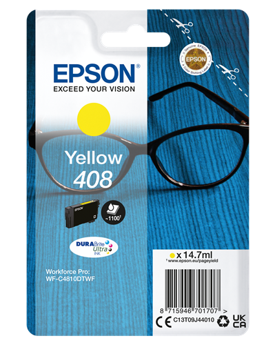 Epson 408 żółty kardiż atramentowy