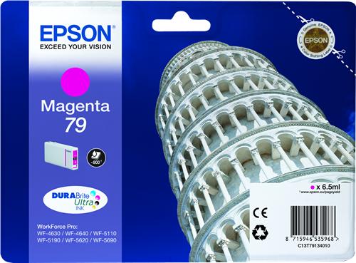 Epson 79 magenta kardiż atramentowy