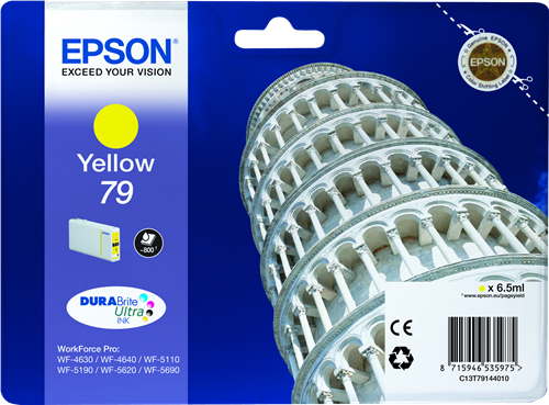 Epson 79 żółty kardiż atramentowy