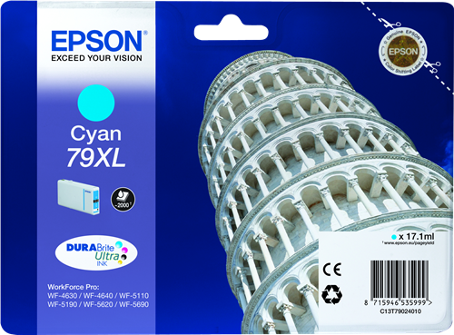 Epson 79 XL cyan kardiż atramentowy