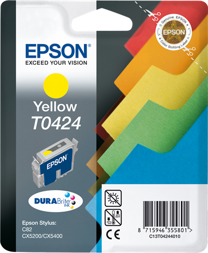 Epson T0424 żółty kardiż atramentowy