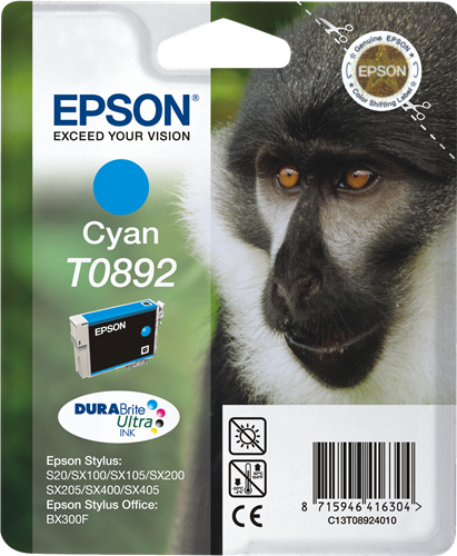 Epson T0892 cyan kardiż atramentowy
