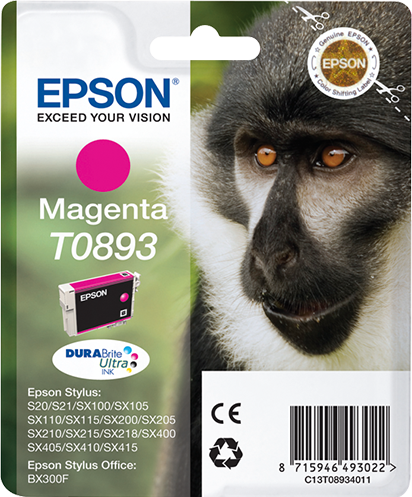 Epson T0893 magenta kardiż atramentowy