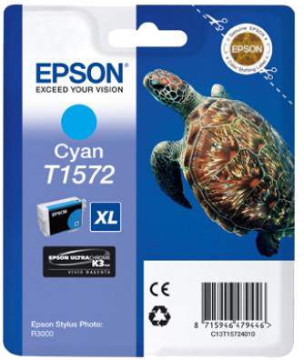 Epson T1572 XL cyan kardiż atramentowy