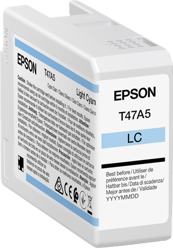 Epson T47A5 cyan (jasny) kardiż atramentowy