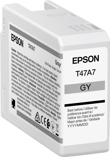 Epson T47A7 szary kardiż atramentowy