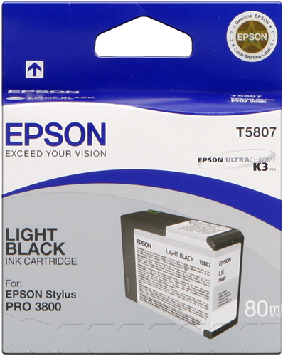 Epson T5807 lightblack kardiż atramentowy